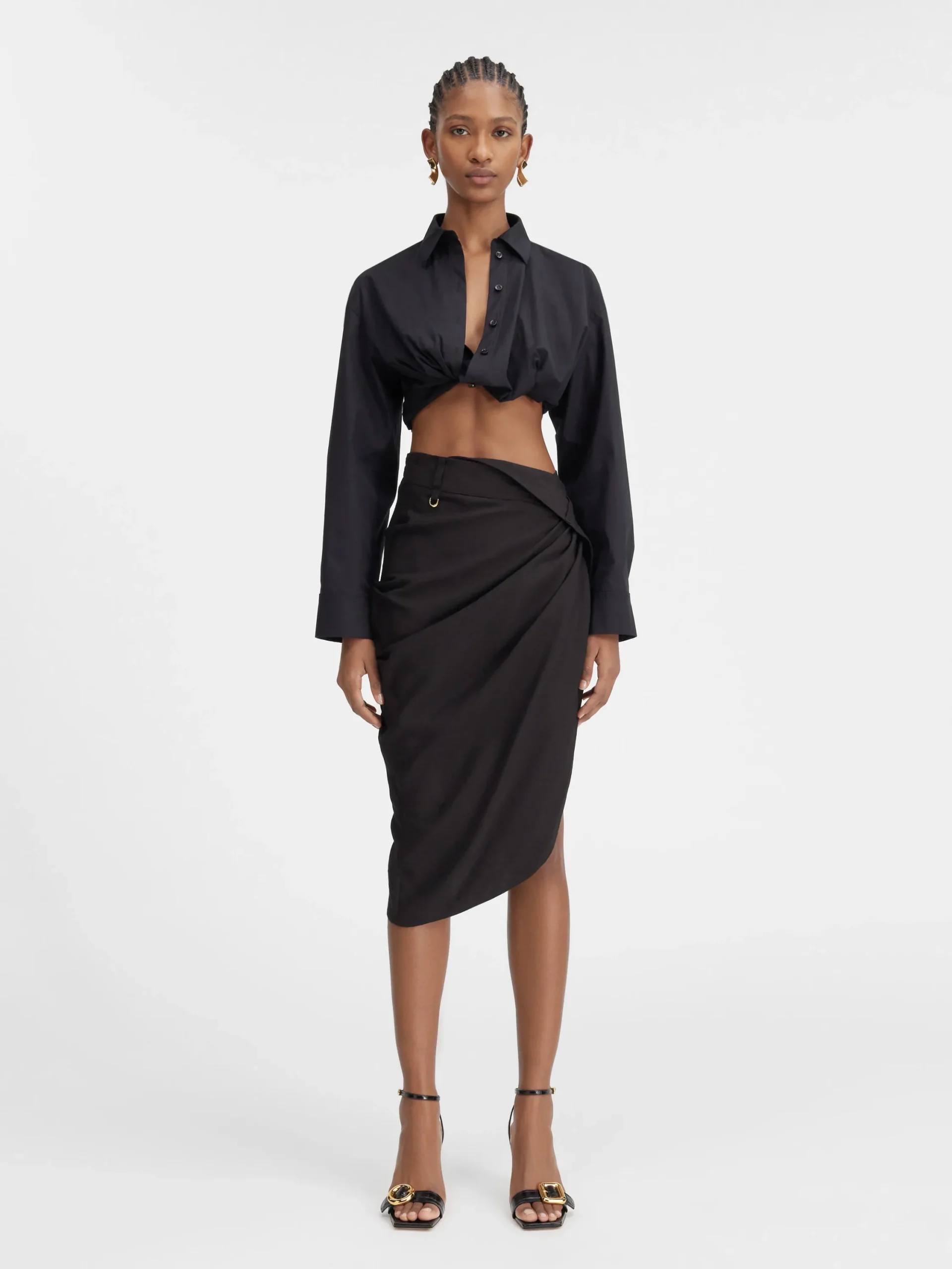 The Bahia cropped shirt