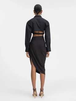 The Bahia cropped shirt