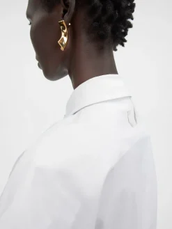 The Bari cropped shirt