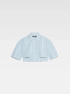 The Bari cropped shirt