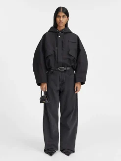 The Caraco cropped parka