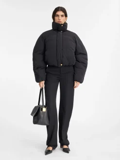 The Caraco cropped puffer jacket