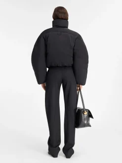 The Caraco cropped puffer jacket