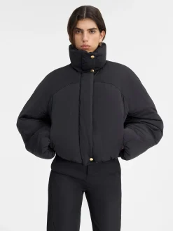 The Caraco cropped puffer jacket
