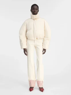 The Caraco cropped puffer jacket