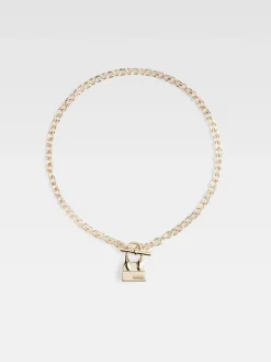 The Chiquito toggle charm necklace