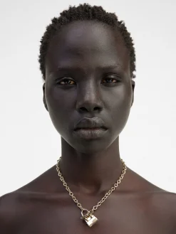 The Chiquito toggle charm necklace