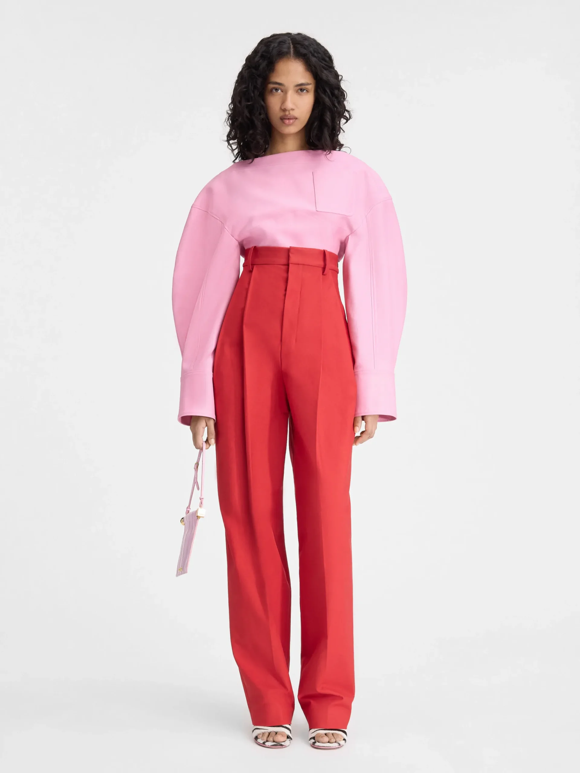 The Curzio high-waisted pants