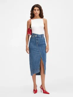 The de-Nîmes denim skirt