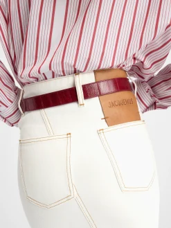 The de-Nîmes denim skirt