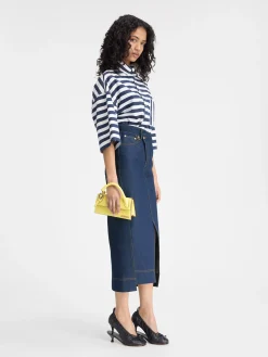 The de-Nîmes denim skirt