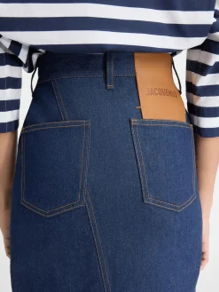 The de-Nîmes denim skirt