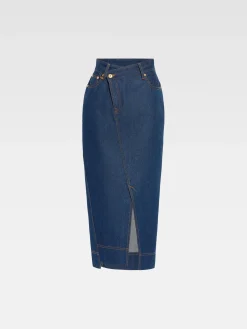 The de-Nîmes denim skirt