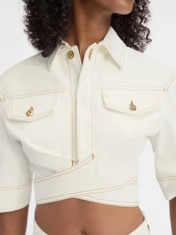 The de-Nîmes denim top