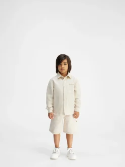 The de-Nîmes kids' denim shorts