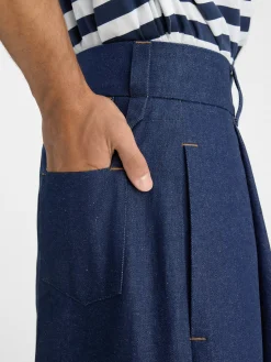 The de-Nîmes Ravello denim shorts