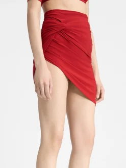 The Drapeado mini skirt