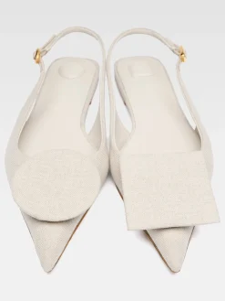 The flat Duelo slingbacks
