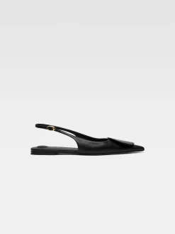 The flat Duelo slingbacks