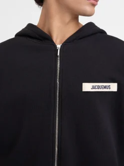 The Gros Grain zipped hoodie