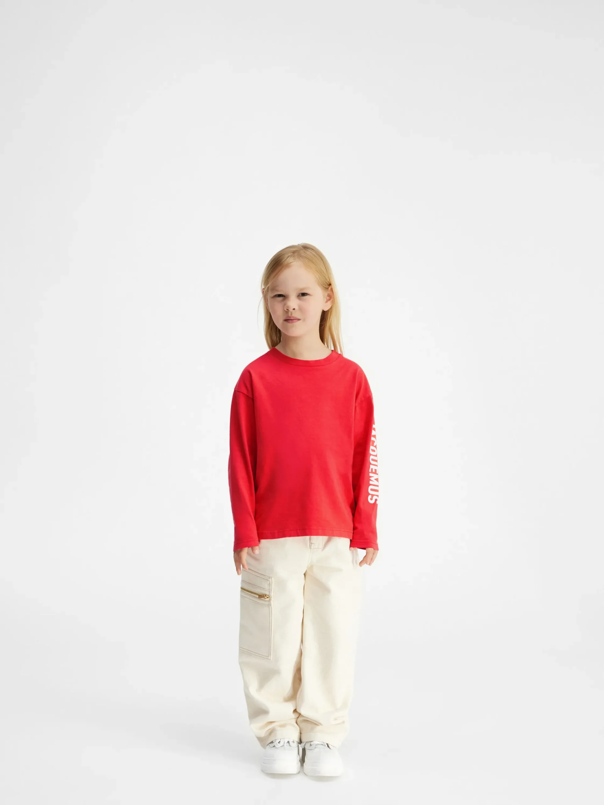 The kids' long-sleeve t-shirt