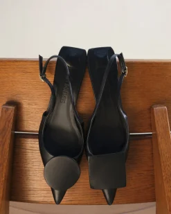 The low Duelo slingbacks