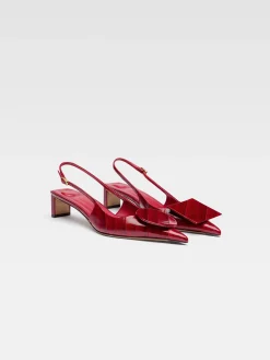 The low Duelo slingbacks
