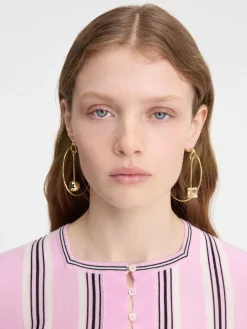 The Nodo hoops earrings