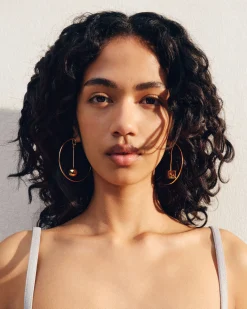 The Nodo hoops earrings