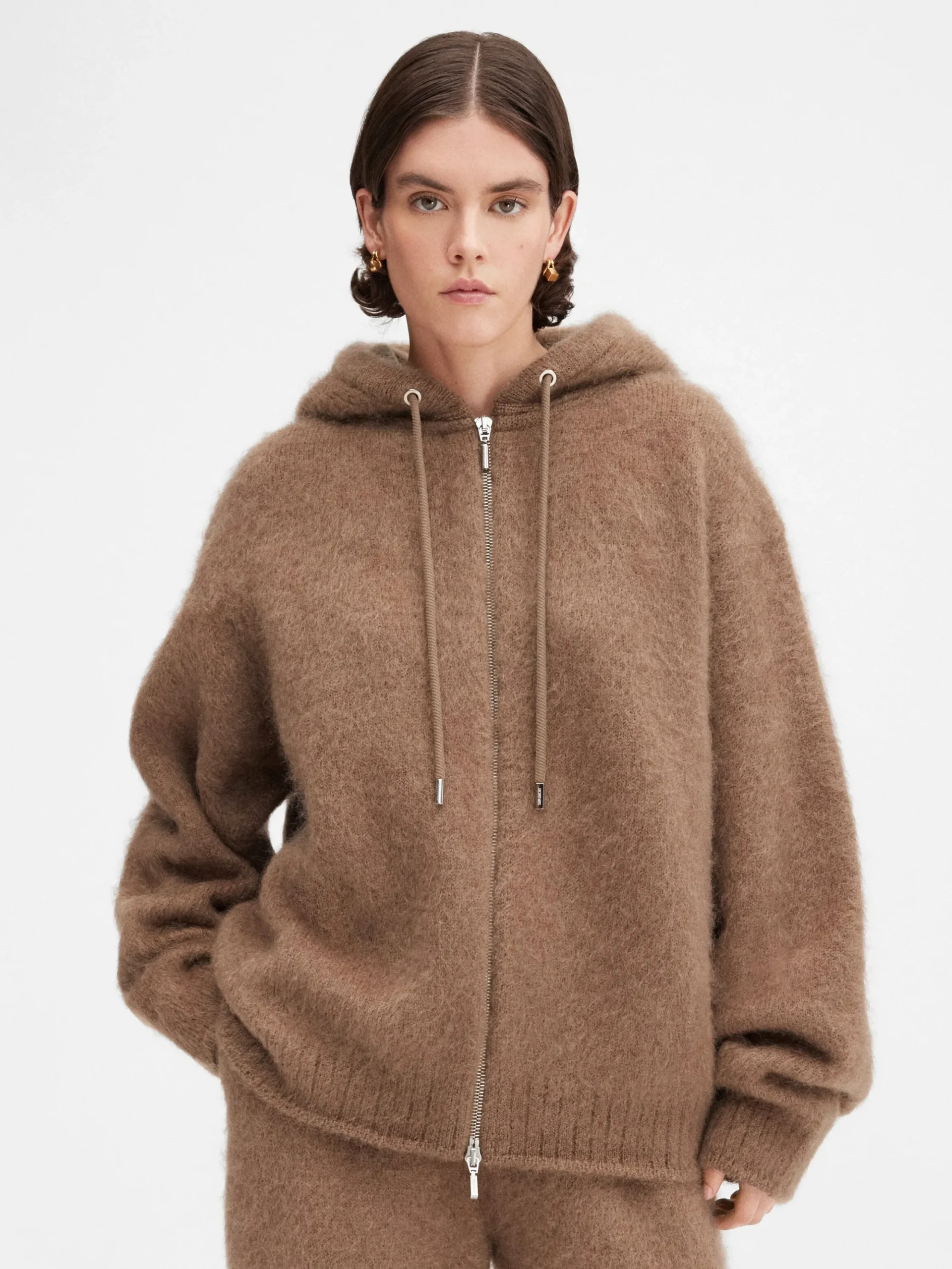 The Nuvola zipped cardigan