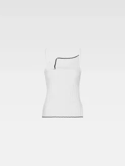 The pleated knit top