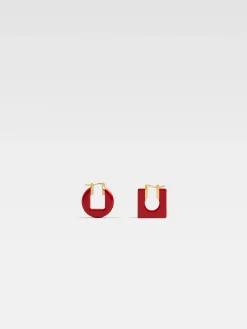 The Rond Carré earrings