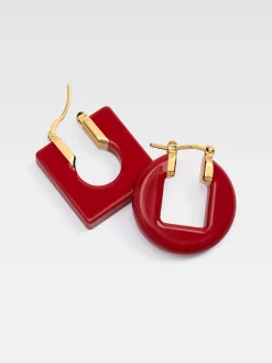 The Rond Carré earrings