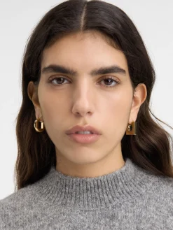The Rond Carré earrings