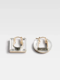 The Rond Carré earrings