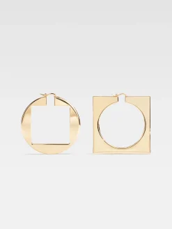The Rond Carré hoops earrings