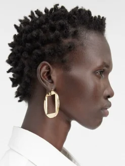 The Rond Carré hoops earrings