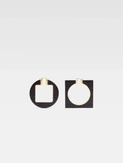 The Rond Carré hoops earrings