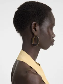 The Rond Carré hoops earrings