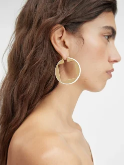 The Rond Carré hoops earrings