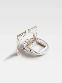 The Rond Carré hoops earrings