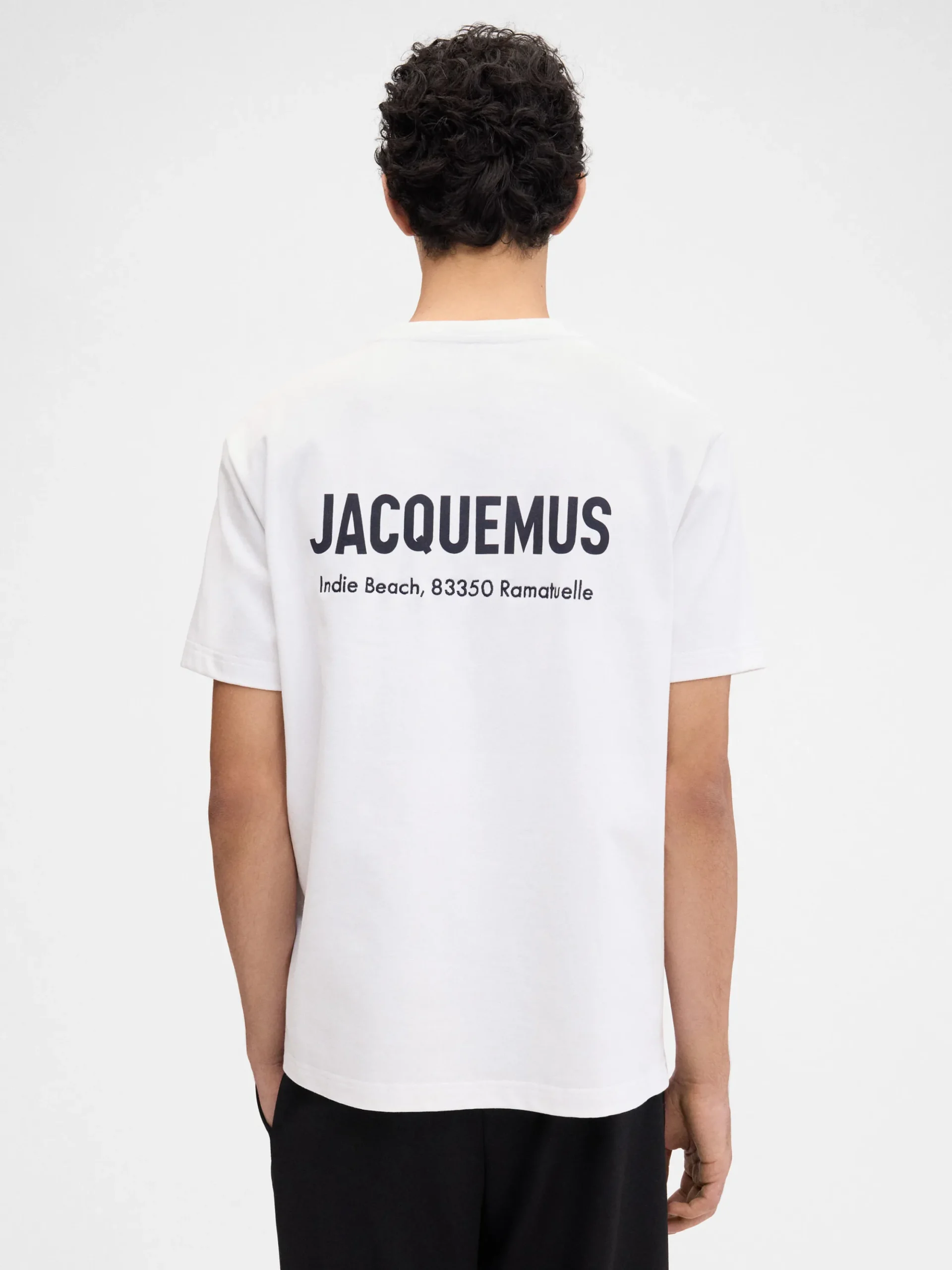 The Saint Tropez Indie Beach address t-shirt