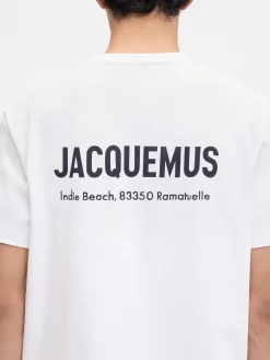 The Saint Tropez Indie Beach address t-shirt