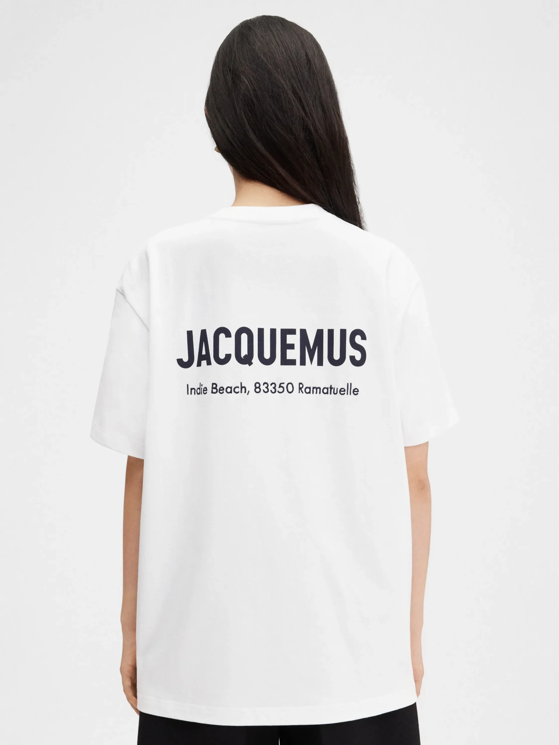 The Saint Tropez Indie Beach address t-shirt