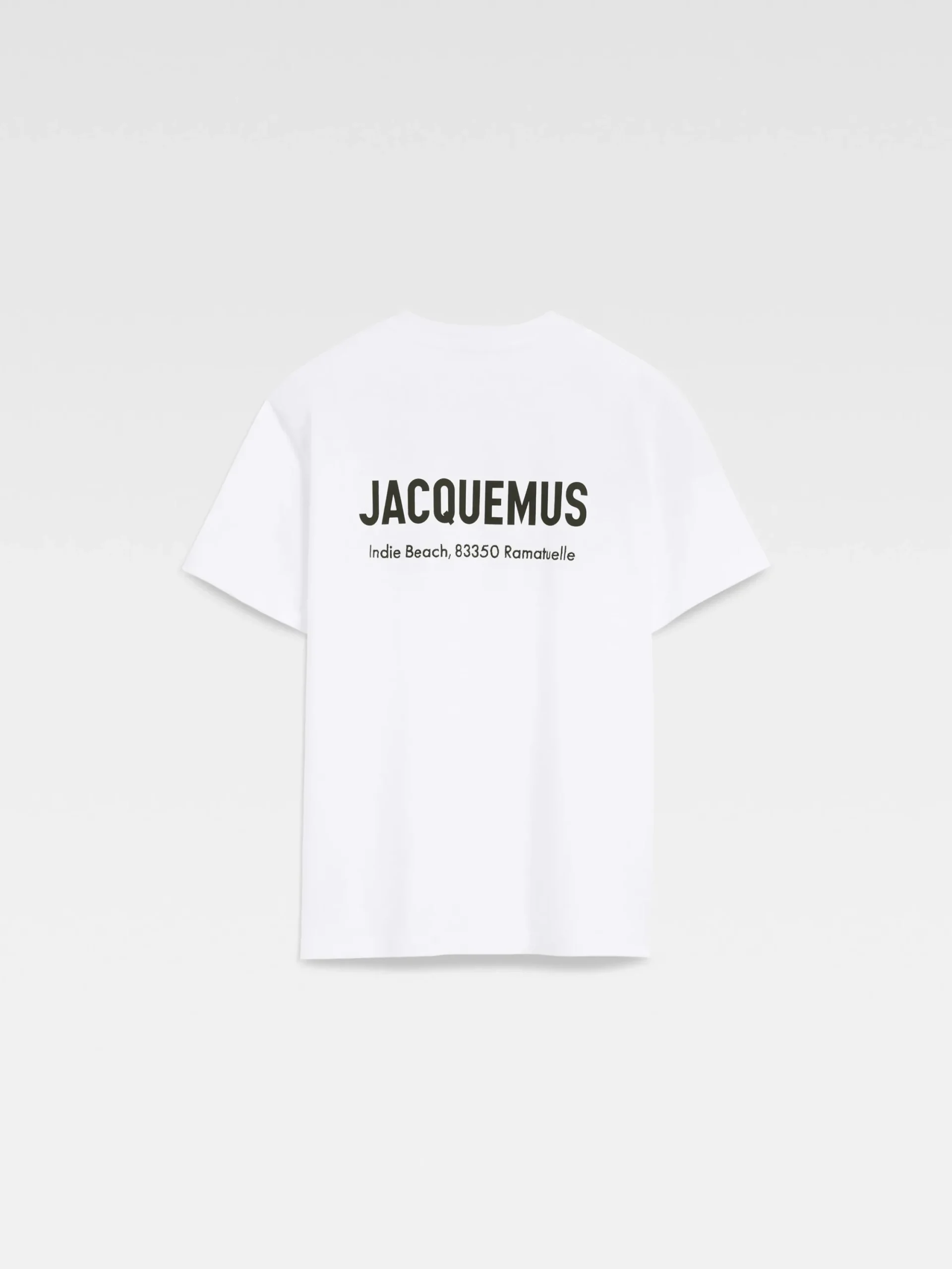 The Saint Tropez Indie Beach address t-shirt