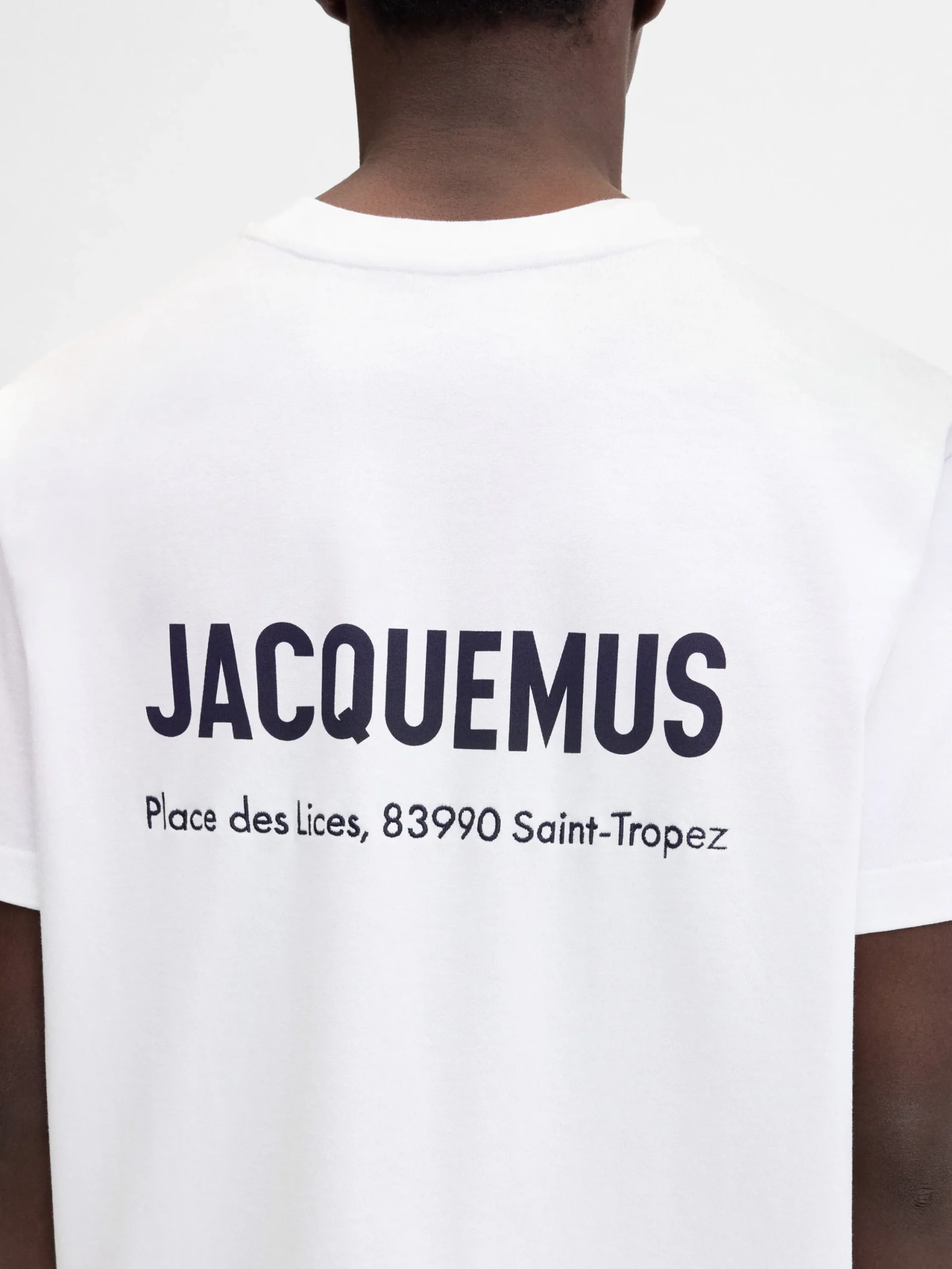 The Saint Tropez Place des Lices address t-shirt