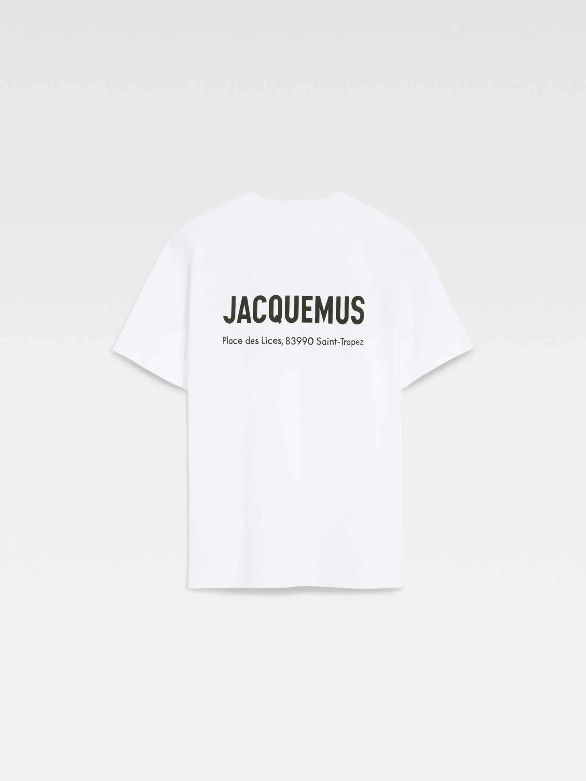 The Saint Tropez Place des Lices address t-shirt