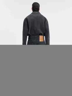 The straight de-Nîmes denim pants