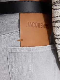 The straight de-Nîmes denim pants