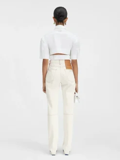 The straight de-Nîmes denim pants